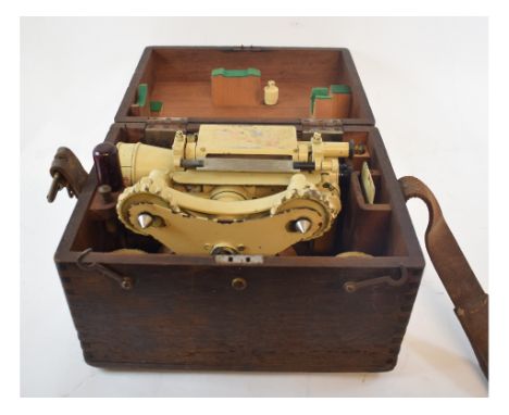 A surveyors level (cased) 