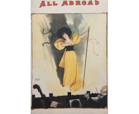 Anon All Abroad lithograph in colours, printed by David Allen &amp; Sons, framed unsigned 76 x 50.5cm (sheet) Provenance The 