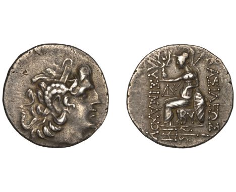 THRACE, Byzantion, Tetradrachm, 90-75, in the name and types of Lysimachos, diademed and horned bust of Alexander the Great r