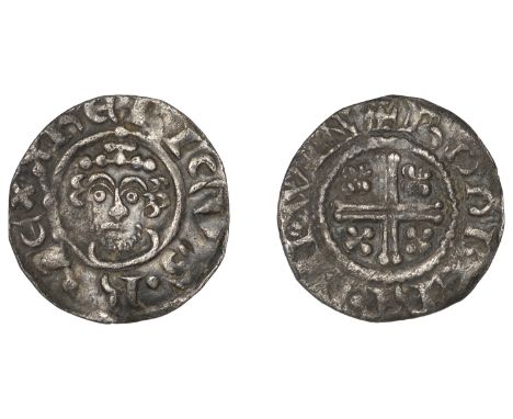 Short Cross coinage, Penny, class Ib1, Winchester, Rodbert, rodbert· on· win, reads hericvs, 1.16g/4h (cf. SCBI Mass 515-17; 