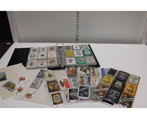 A job lot of assorted playing card jokers etc 