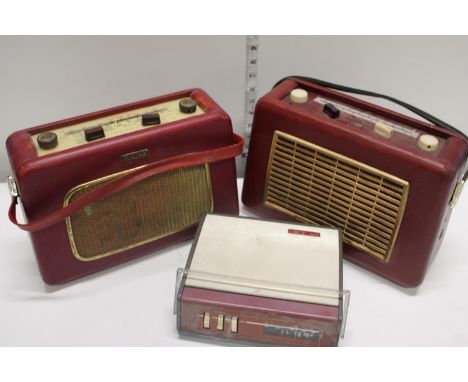 Two vintage Nomad radios &amp; a Sky Queen radio 