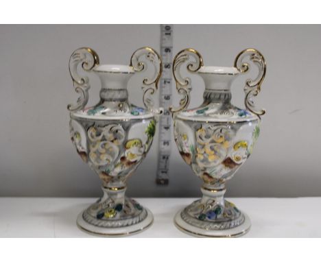 Two Portuguese ceramic urns 
