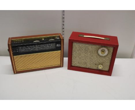 A vintage Perdio radio &amp; one other 