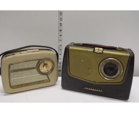 A vintage Regentone radio &amp; Nordmende radio 