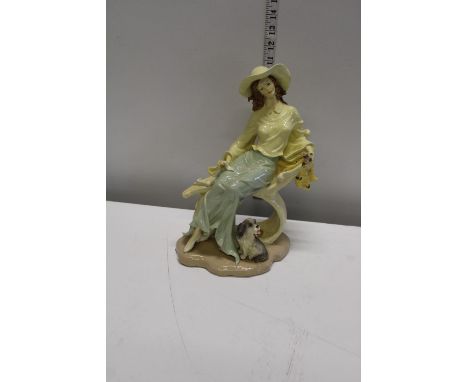 Vintage ceramic figurine 