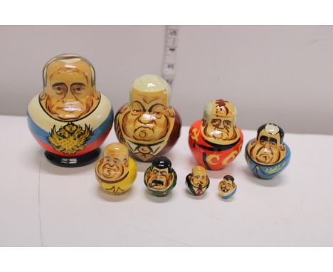 A vintage wooden Russian doll 