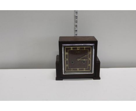 A Bentimo Art Deco period mantle clock a/f 