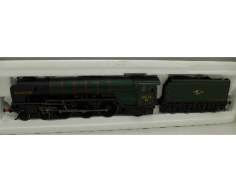 A Bachmann 32-551 Class A1 60158 Aberdonian locomotive in B.R. Green, boxed