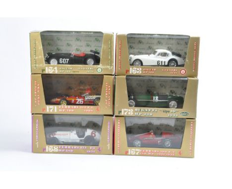 Brumm 1/43 scale Diecast Cars. Vintage and Classic issues. NM/M in E Boxes. (6)