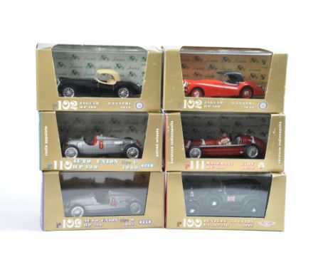 Brumm 1/43 scale Diecast Cars. Vintage and Classic issues. NM/M in E Boxes. (6)