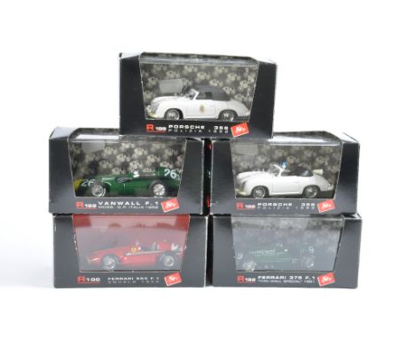 Brumm 1/43 scale Diecast Cars. Vintage and Classic issues. NM/M in E Boxes. (5)