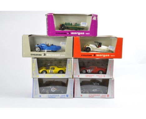 Brumm 1/43 scale Diecast Cars. Vintage and Classic issues. NM/M in E Boxes. (7)