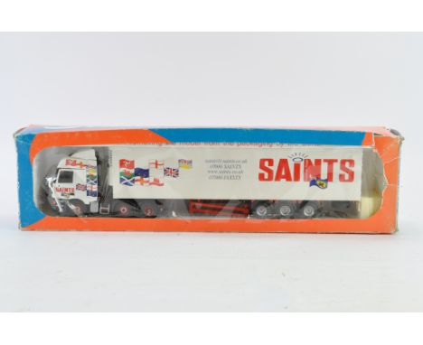 Tekno 1/50 Scale Saints Truck and Trailer. G/VG with Box. 