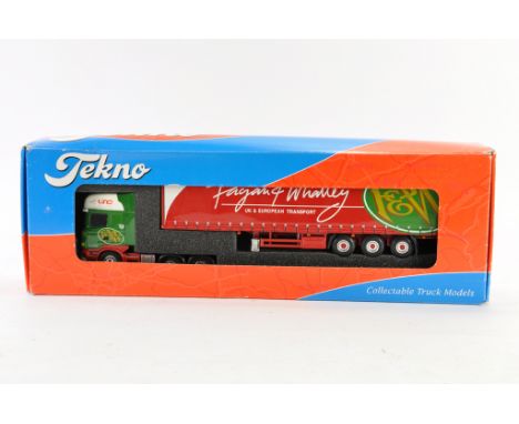 Tekno 1/50 Scale Fagan and Whalley Transport. VG with Box.