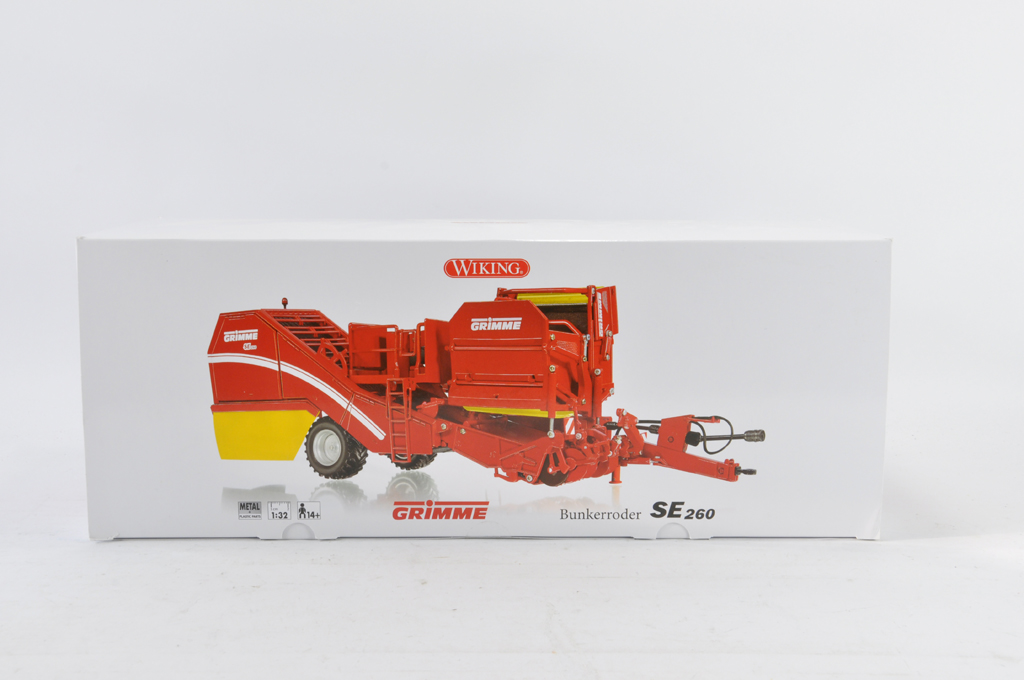 Lot 159 - Wiking 1/32 scale Grimme SE260 Potato Harvester. As New in Box.