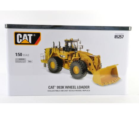 Diecast Masters 1:50 Scale CAT 993K Wheel Loader. Brand New in Box.