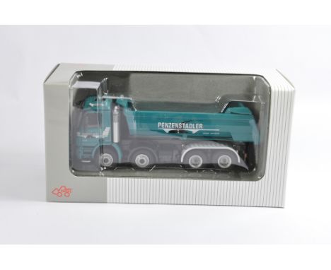 NZG 1/50 scale No. 825/08 MB Actros 8X4 Halfpipe Dump Truck. Bereuther. Special Edition. As New in Box.