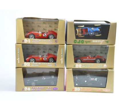 Brumm 1/43 scale Diecast Cars. Vintage and Classic issues. NM/M in E Boxes. (6)