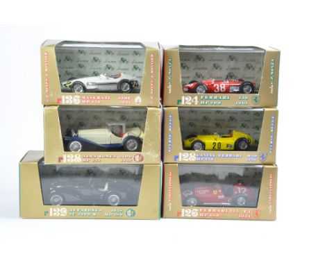 Brumm 1/43 scale Diecast Cars. Vintage and Classic issues. NM/M in E Boxes. (6)