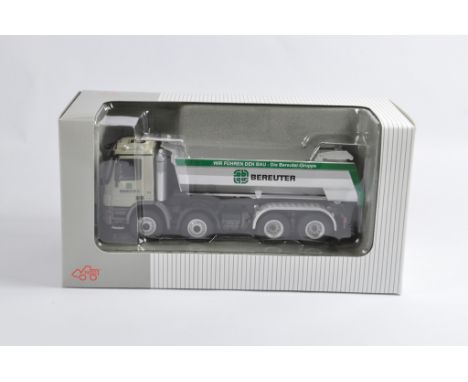 NZG 1/50 scale No. 825/09 MB Actros 8X4 Halfpipe Dump Truck. Penzenstadler. Special Edition. As New in Box.