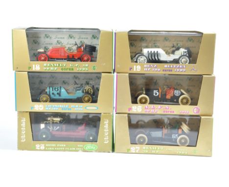 Brumm 1/43 scale Diecast Cars. Vintage and Classic issues. NM/M in E Boxes. (6)