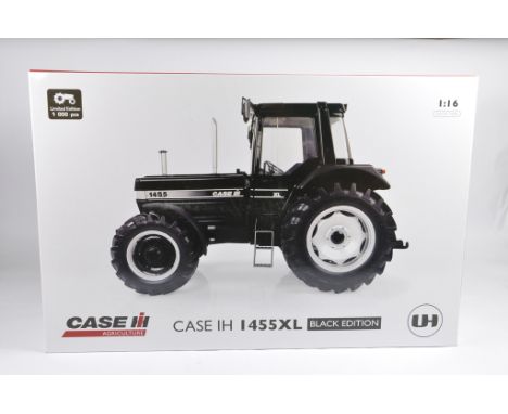 Universal Hobbies 1/16 Scale Case IH 1455XL Black Edition Tractor x 10. As New.