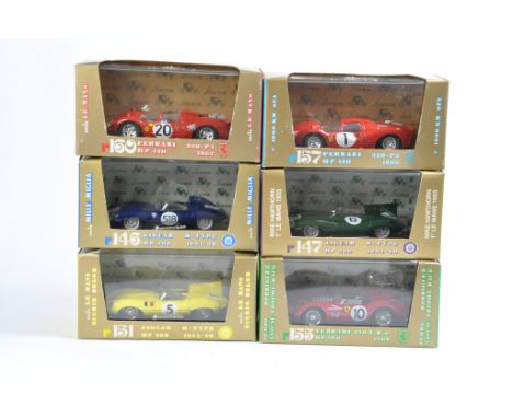 Brumm 1/43 scale Diecast Cars. Vintage and Classic issues. NM/M in E Boxes. (6)