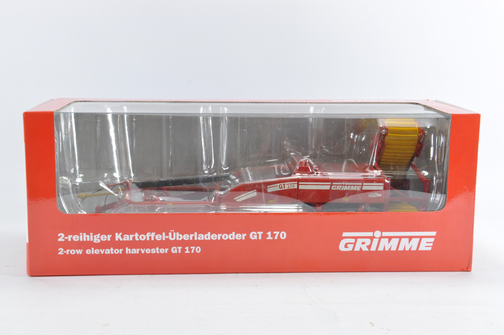 Lot 161 - ROS 1/32 Grimme GT170 2 Row Elevator Harvester. As New in Box.