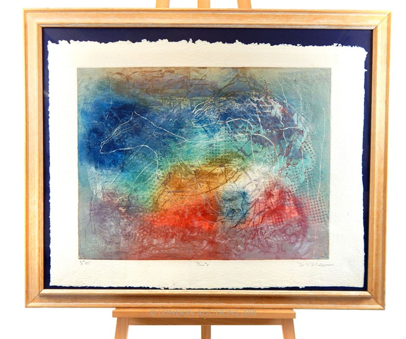 David Dodsworth, artist's proof etching and carborundum on embossed