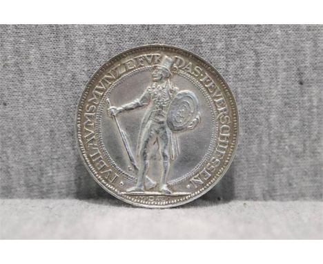 Medaille Silbermedaille 1910; Dasio; auf das Feuerschiessen anlässlich des 100 jährigen Bestehens des Oktoberfestes in Münche