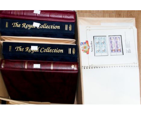 A collection of mainly First Day Covers including some numismatic, together with Royalty Omnibus issues in albums (Six albums