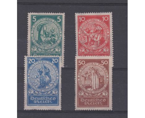 Germany 1924 Welfare Fund SG 365-368, Michel 351-354 u/m set (4). Cat £50+
