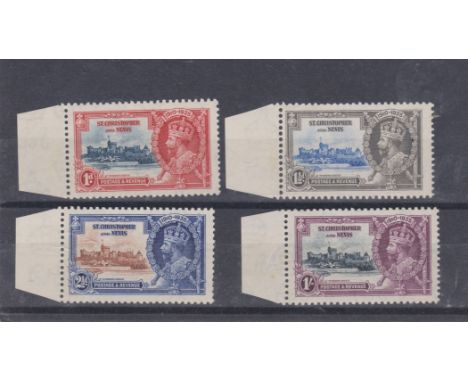 St. Christopher and Nevis 1935 Silver Jubilee SG 61-64 u/m set