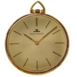 No Reserve - Jaeger-LeCoultre 18K. 9019 21 - Men's pocket watch