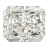 0.47 ct. Rectangular Modified Brilliant GIA certified natural diamond