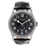 No Reserve - Longines Heritage Military L28114530 - Men's watch