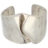 Lapponia sterling silver 'Ygol' cuff bracelet by Björn Weckström