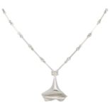 Lapponia sterling silver “Hydra” necklace