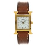 No Reserve - Hermès H-hour HH1.201 - Ladies watch