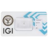 0.41 ct. Round Brilliant IGI certified natural diamond