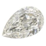 1.01 ct. Pear Brilliant GIA certified natural diamond