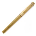Must de Cartier Vendome Trinity ballpoint pen gold plated