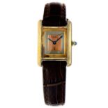 No Reserve - Cartier Must Tank Vermeil 66001 - Ladies watch - 1984