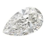 0.62 ct. Pear Brilliant GIA certified natural diamond
