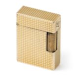 S.T. Dupont Ligne 1 'Diamond Head' lighter, gold-plated