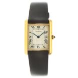No Reserve - Cartier Tank Louise 18K. 81052 - Ladies watch - 1989
