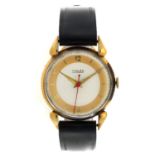 No Reserve - Thales Vintage "Fancy Lugs" 18K. - Men's watch