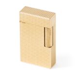 S.T. Dupont Ligne 1 Diamond Head lighter, gold-plated