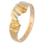 14K Lapponia yellow gold ring by Björn Weckström